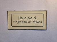 Schild lustig Spruch Metall Geschenk München - Trudering-Riem Vorschau