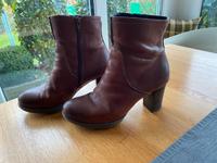 Gabor Ankle Boots Stiefeletten braun Gr. 37 Comfort Niedersachsen - Walsrode Vorschau