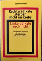 Rechtsradikale sterben nicht an Krebs - Linksradikale auch nicht Brandenburg - Senftenberg Vorschau