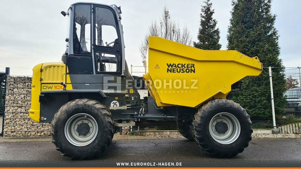 Dumper Wacker Neuson DW100 Kabine Allrad 4x4 Straßenzulassung Rad in Hagen