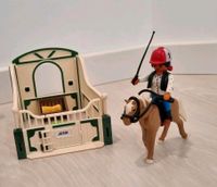 Playmobil 5109 Reiterin, Haflinger mit Pferdebox Nordrhein-Westfalen - Detmold Vorschau