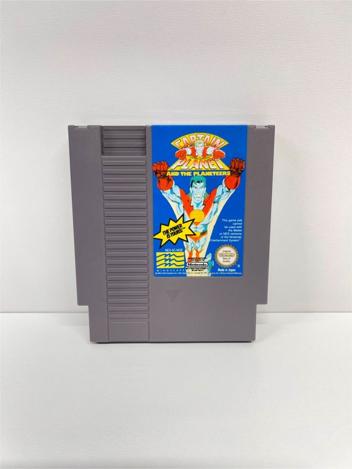 Captain Planet and the Planeteers NES Nintendo ES Spiel Top Zust. in Eime