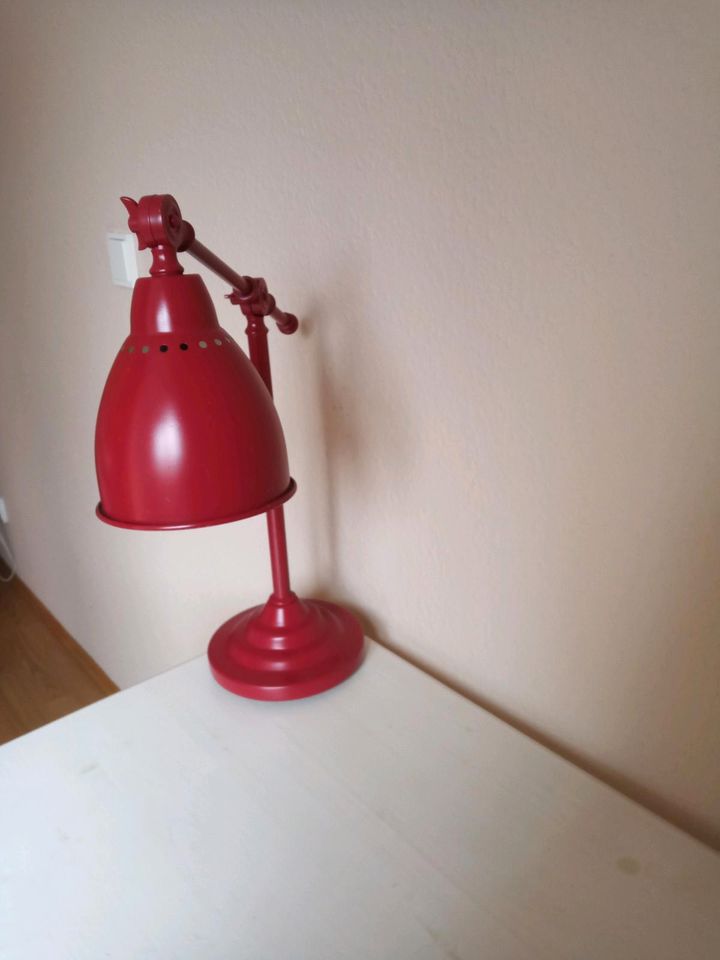 Ikea Barometer Schreibtischlampe Lampe rot in Köln