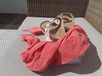 Pantoletten ähnl. "Birkis", Farbe flamingo, Gr.37, neuwertig Brandenburg - Templin Vorschau