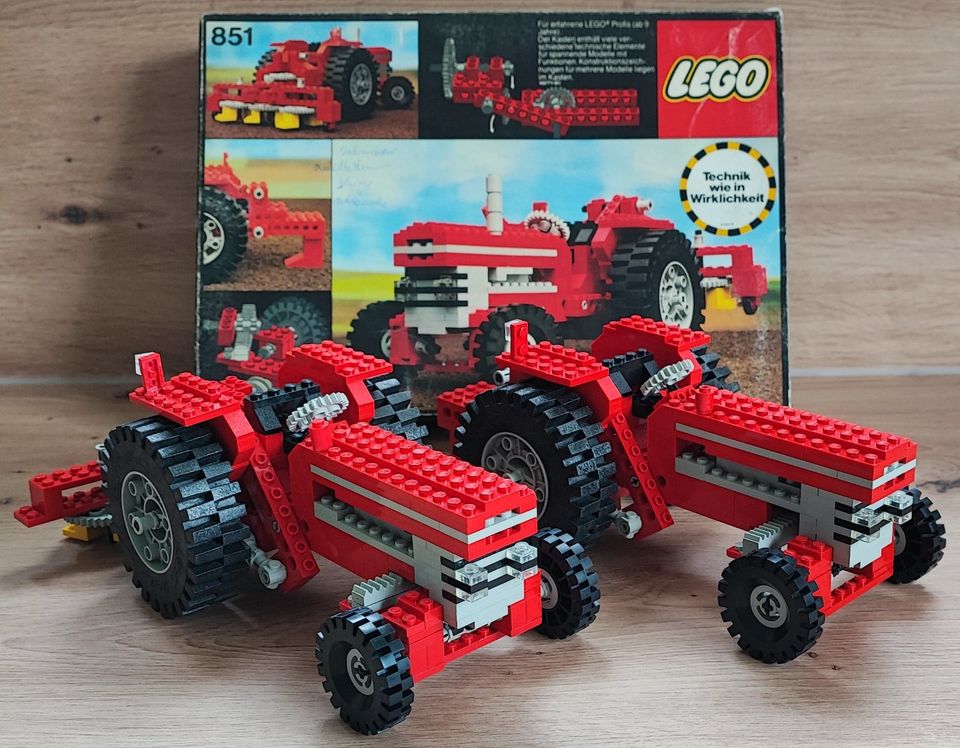 Doppelpack - Lego Technic 851 - 2x Traktor inkl. OVP (Technik) in Saarbrücken