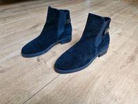 WIE NEU: Veloursleder- Stiefeletten von Tommy Hilfiger Rheinland-Pfalz - Bodenheim Vorschau