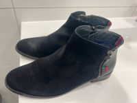 TOMMY HILFIGER Stiefeletten (39) dunkelblaues Leder/Wildleder Nordrhein-Westfalen - Krefeld Vorschau