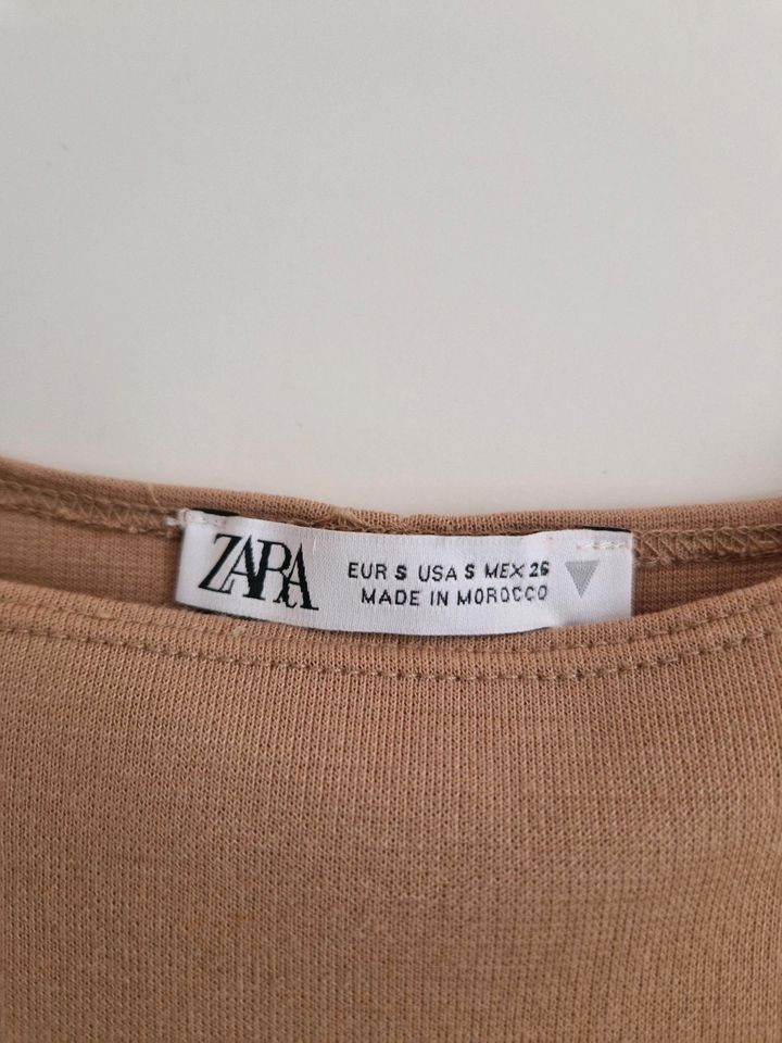 Trägerkleid Kleid beige Zara Gr.S in Oberriexingen