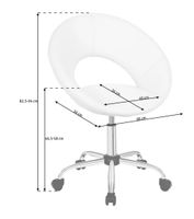 Bürostuhl/Kosmetikstuhl WEISS NEU Bayern - Roßtal Vorschau