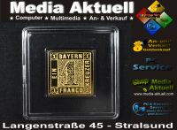 #038 ★ Silber ★ AG 999 ★ Briefmarke Bayern Ein Kreuzer ★ TOP ★ Mecklenburg-Vorpommern - Stralsund Vorschau