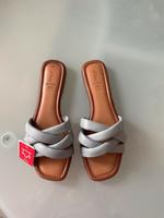 S.Oliver Pantoletten Sandalen Hellblau 100%Leder Gr.42 NEU Nordrhein-Westfalen - Barntrup Vorschau
