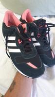 Adidas Sneaker Damen Schwarz/Pink Große US 7 Nordrhein-Westfalen - Ascheberg Vorschau