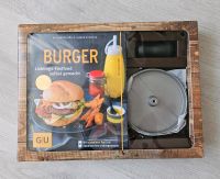Burger-Set: mit antihaftbeschichteter Burgerpresse aus Aluguss - Hessen - Dreieich Vorschau