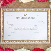 Dini Nikah Belgesi Islamisches Ehe Zertifikat auf Türkisch Köln - Seeberg Vorschau
