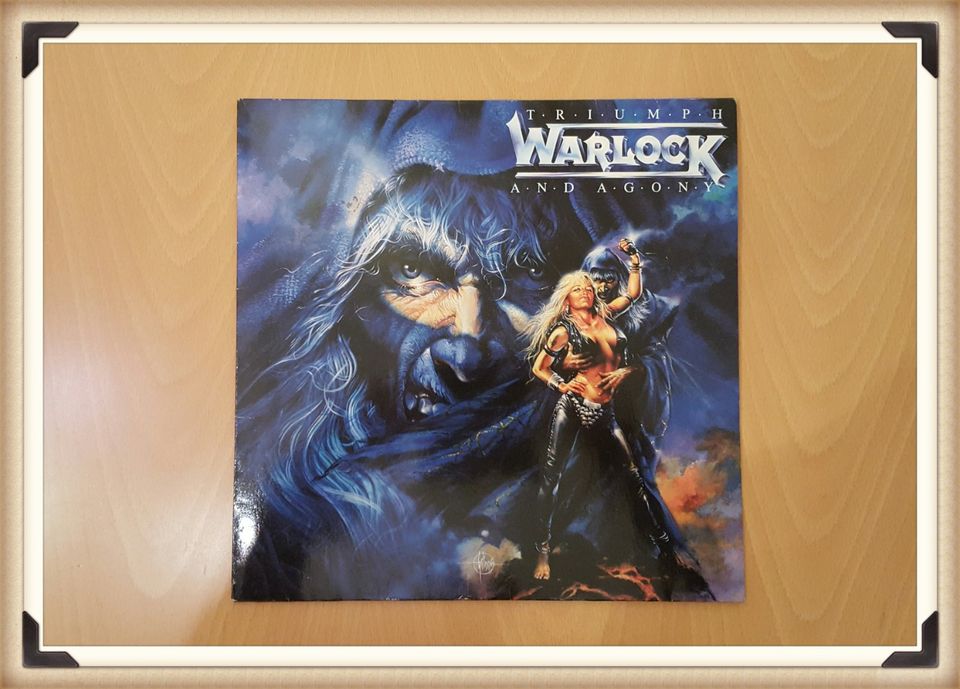 WARLOCK – Triumph and Agony VERTIGO RECORDS 12“ 12 Inch Vinyl LP in Nürnberg (Mittelfr)