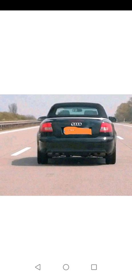 Audi A4 Cabrio 2,5 TDI in Ziepel