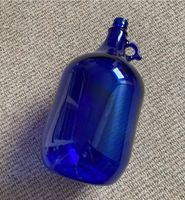 coole außergewöhnliche blaue Flasche, Dekoration Hessen - Groß-Gerau Vorschau