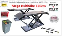 Mobile Kurzhub Scheren Hebebühne Profi-Line 3500Kg 1,20m Hubhöhe Hessen - Ludwigsau Vorschau