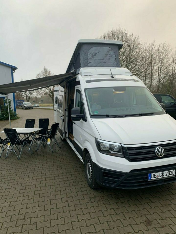 Ausbau Car Klinik Family Camper bei angelieferten VW Crafter L4H3 in Uelzen