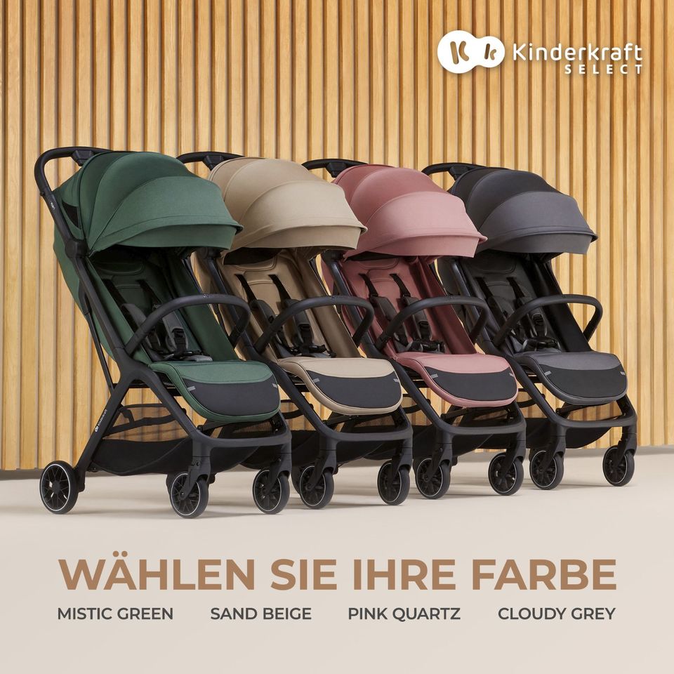 Kinderkraft Buggy NUBI 2 - Mystic Green - inkl. Zubehör - NEU in Fulda