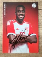 Handsignierte Autogrammkarte Dayot Upamecano FC Bayern 2023 2024 Hessen - Melsungen Vorschau