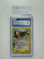 Charizard Delta species Holo CGC 1 PSA 4/100 Pokemon Karte Glurak Baden-Württemberg - Offenburg Vorschau