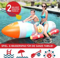 Rakete Pool Spielzeug Schwimmtier Aufblasbar Badetier/ B Ware Nordrhein-Westfalen - Ostbevern Vorschau