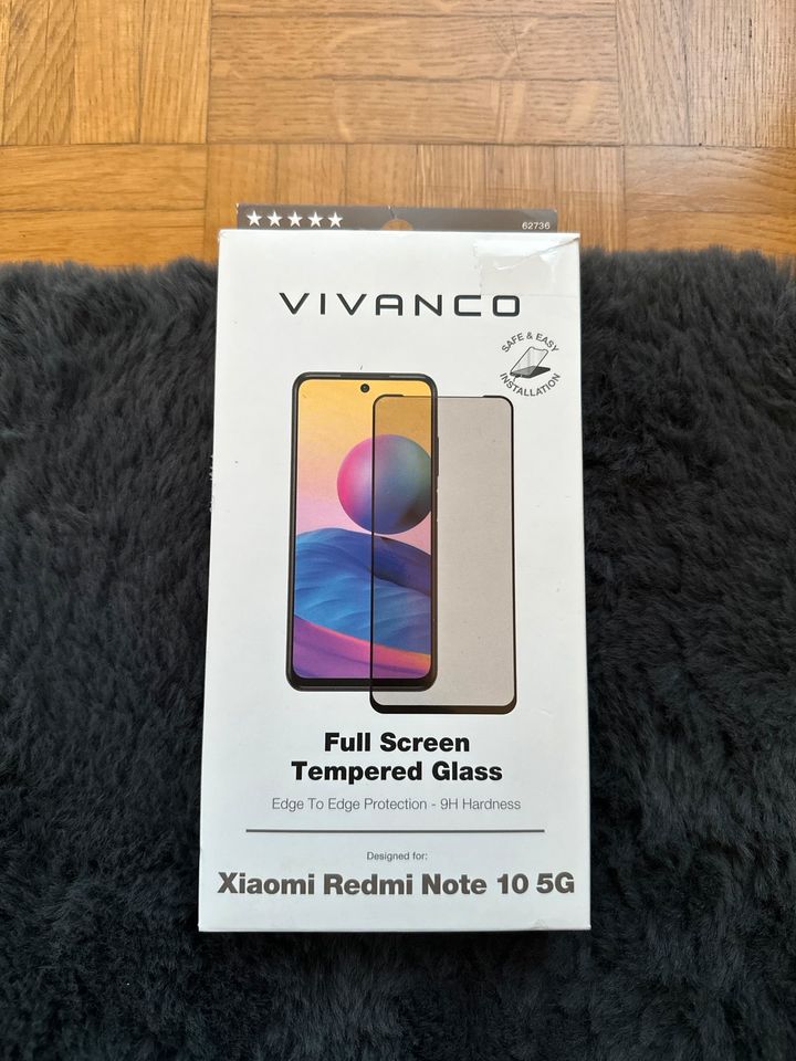 Vivanco Protective Glass Xiaomi Redmi Note 10 5G NEU versiegelt in Berlin