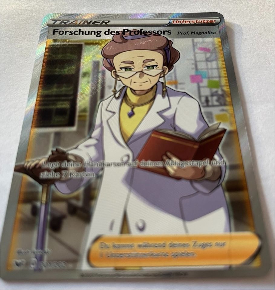 Pokémon Karten Forschung des Professors Fullart in Oberderdingen