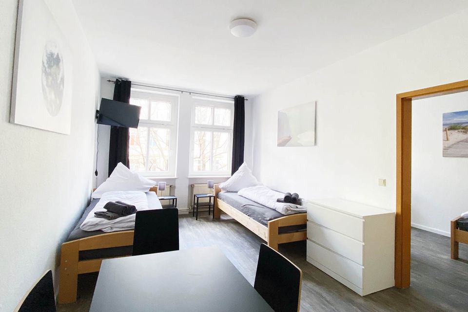 MD06 Schöne 2 Zimmer Wohnung für Monteure mit WLAN in Magdeburg