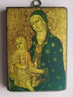 Ikone Madonna mit Kind (Sano die Pietro 1450) Nordrhein-Westfalen - Burbach Vorschau
