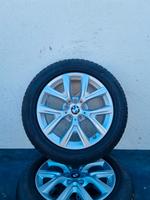 #087# 4 Winterräder 205/60 R17 M+S BMW X1 F48 X2 F39 6856076 RDKS Sachsen-Anhalt - Halle Vorschau