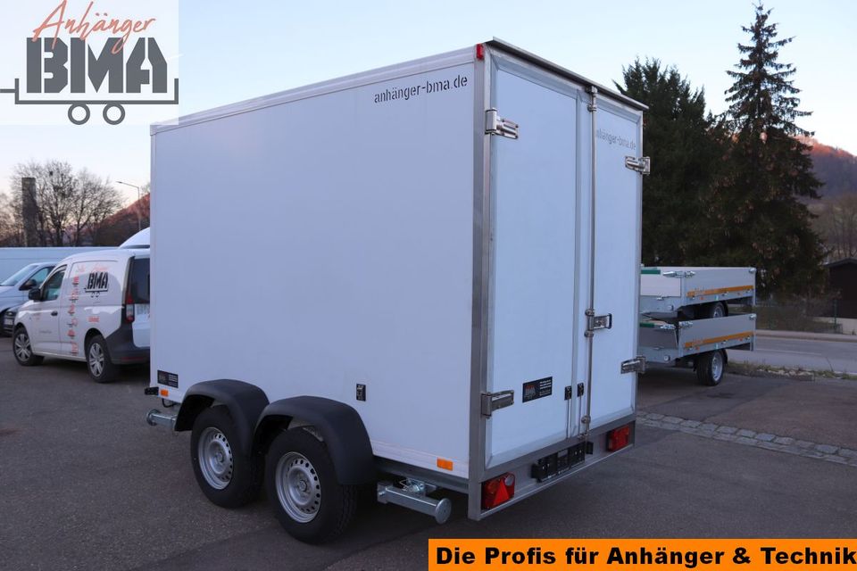 Kühlanhänger Kühlwagen BMA Kühli 30/3000 2912152x181 3000kg NEU in Tannheim