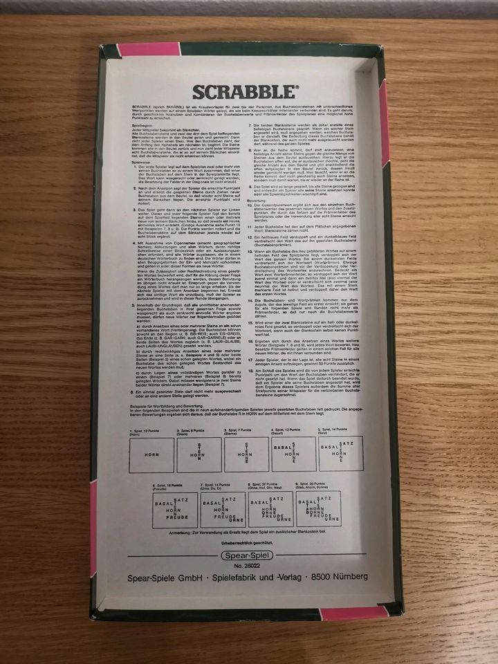 VINTAGE Scrabble Spiel Retro in Seesen