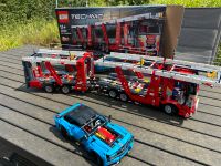 Lego  42098 Technic Auto Transporter mit Auto mit Karton komplett Nordrhein-Westfalen - Willich Vorschau