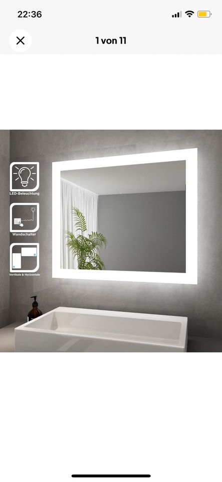 ❗️Neu ❗️Badespiegel LED - Badezimmer in Althengstett