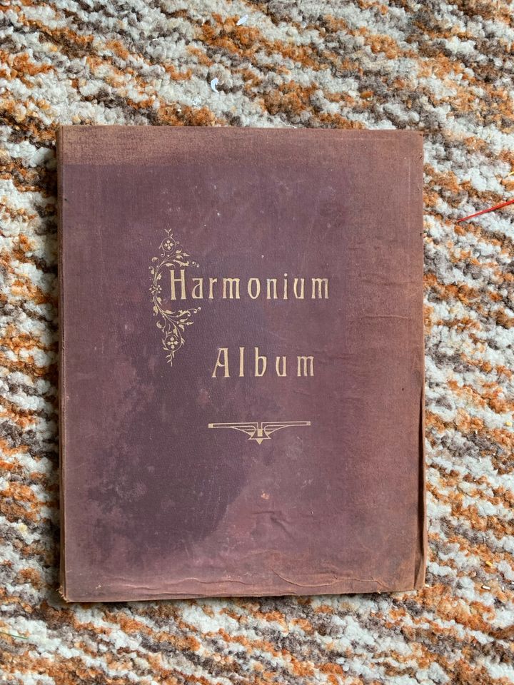 Sammler 2 Alte Harmonium Album Notenbücher Bücher Richard Wagner in Bad Laasphe