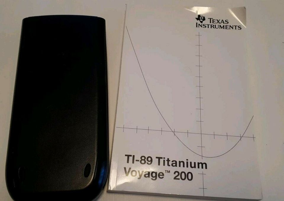 TI 89 Titanium - Programmierbarer graphischer Taschenrechner in Steinen