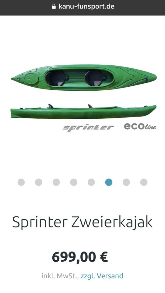 Sprinter l Eco Line Kajak Kanu Kayak in Leipzig