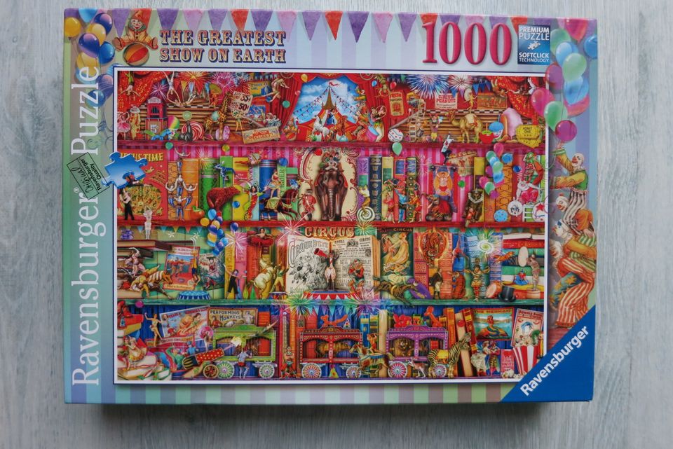 Ravensburger Puzzle The Greatest Show on Earth 1.000 Teile 3x gel in Verden