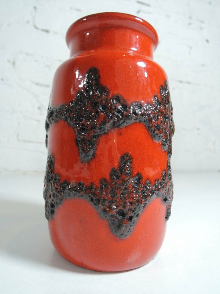 Blumenvase Scheurich Keramik Fat Lava 231-15 Mid Century 70er in Berlin