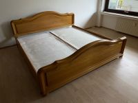 Doppelbett aus belgischer Eiche inkl. Lattenrost & 2 Nachttische Nordrhein-Westfalen - Gevelsberg Vorschau