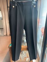 Claudie Pierlot 36 Damenhose 7/8 Mid-Waist schwarz Knöpfe gold Berlin - Steglitz Vorschau