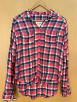 Abercrombie Bluse rot weiß blau kariert Gr. L Nordrhein-Westfalen - Frechen Vorschau