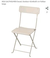 SUCHE Ikea Saltholmen Klappstuhl Balkon beige stahl Baden-Württemberg - Karlsruhe Vorschau