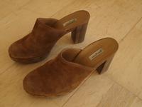 Paul Green, Clogs, Schlappen, Wildleder, cognac, Plateau Nordrhein-Westfalen - Gummersbach Vorschau