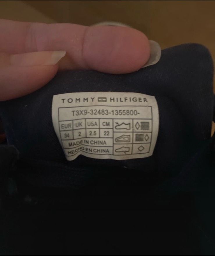 Tommy Hilfiger - coole High Top Sneaker - Größe 34 - TOP - NP 80€ in Hamburg