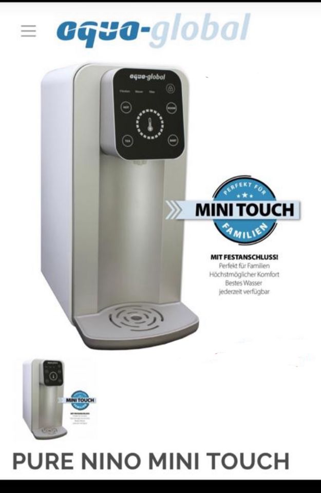 Aquaglobal Mini Touch altes Modell OVP/Neu in Bolanden