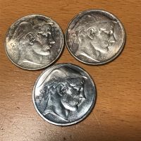 3 x Silber Münze 50 Franc Belgien 1948/1950/1951 Bayern - Gilching Vorschau