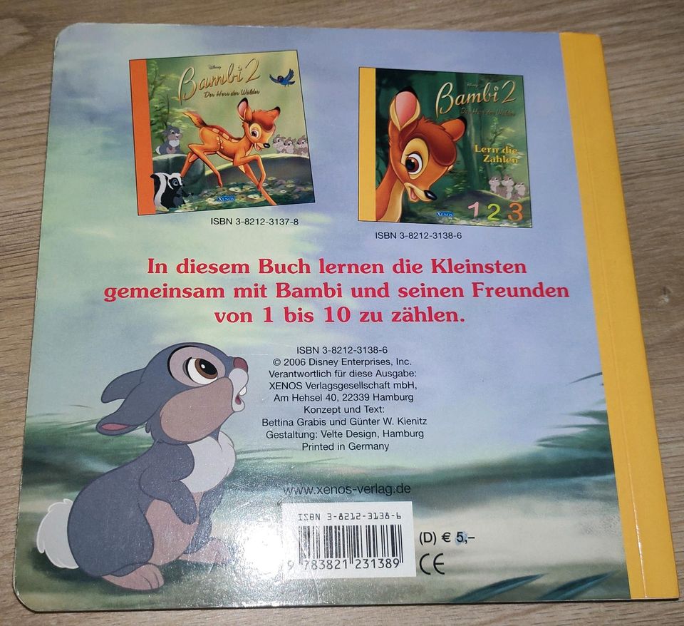 Kinderbuch: Bambi 2 - Lern die Zahlen in Dessau-Roßlau